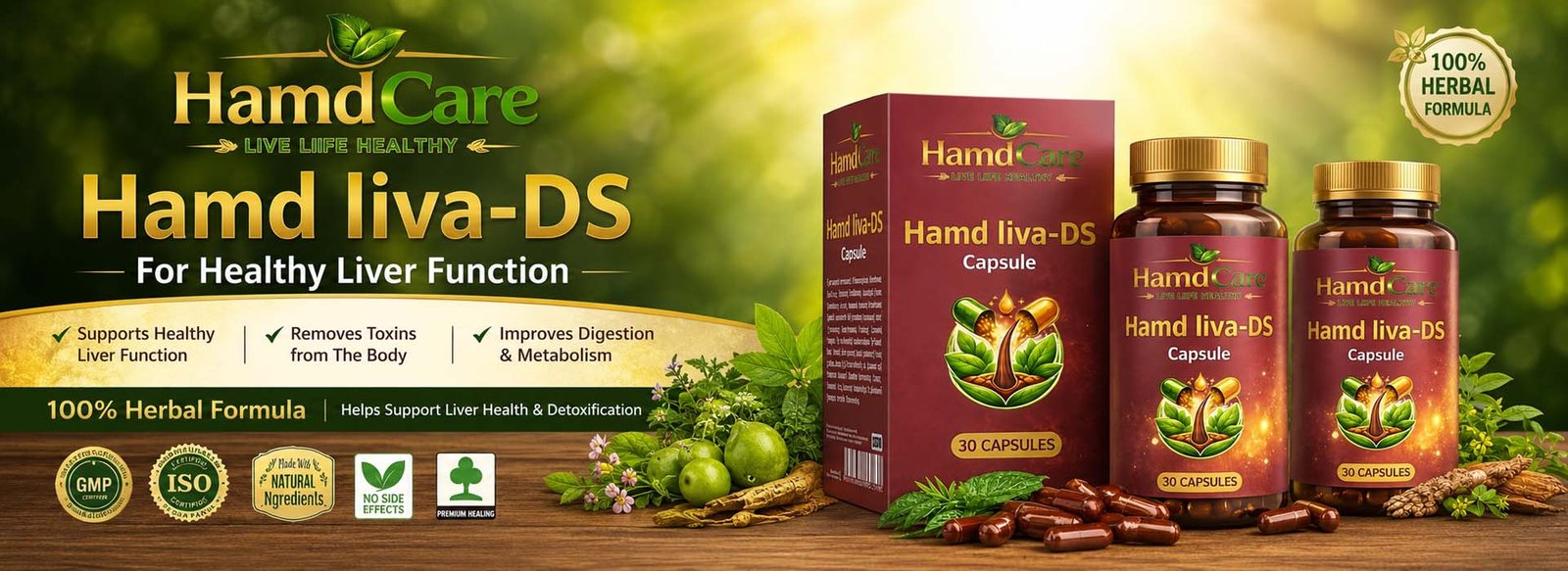 For Healthy Liver Function